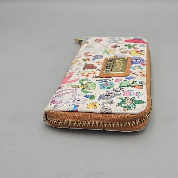 Loungefly Pokemon 151 Zip Wallet Rare ! Loungefly Rare Pokemon Wallet Flawed - Picture 4 of 11